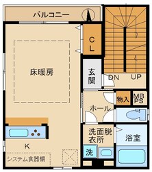 放出駅 徒歩3分 3階の物件間取画像